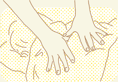 ボディケアコースのイラスト